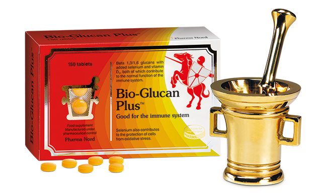 Bio-Glucan is voor een actief functionerend immuunsysteem